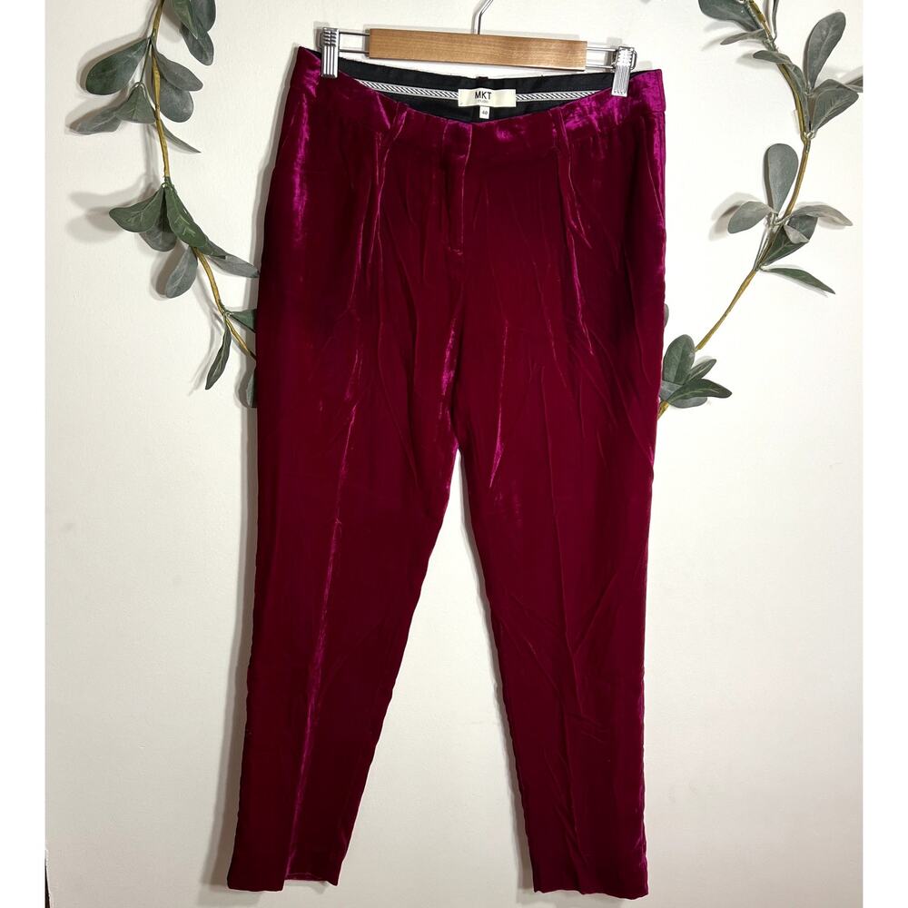 MKT Studio Pink Velvet Pants